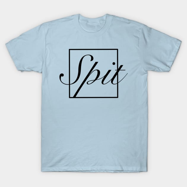 Spit Logo T-Shirt by Spit Designs